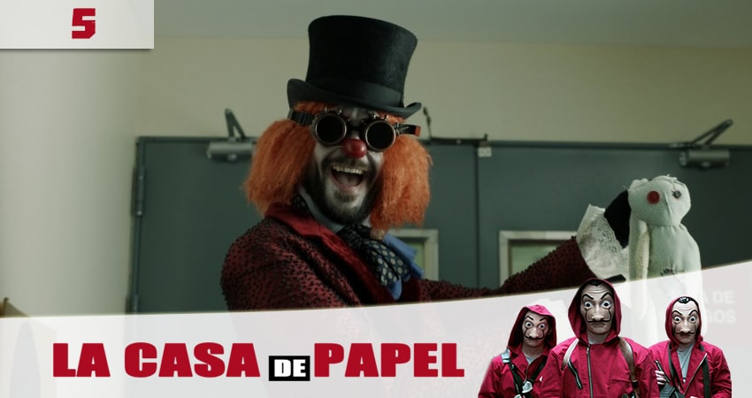 Смотреть Бумажный дом (La Casa de Papel) 4 сезон 5 серия онлайн бесплатно без смс