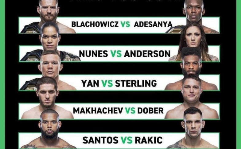 Смотреть онлайн в хорошем качестве UFC 259 (06.03.2021)
