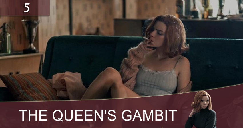 Смотреть сериал Ход королевы (The Queens Gambit) (2020) 1 сезон 5 серия в хорошем качестве онлайн