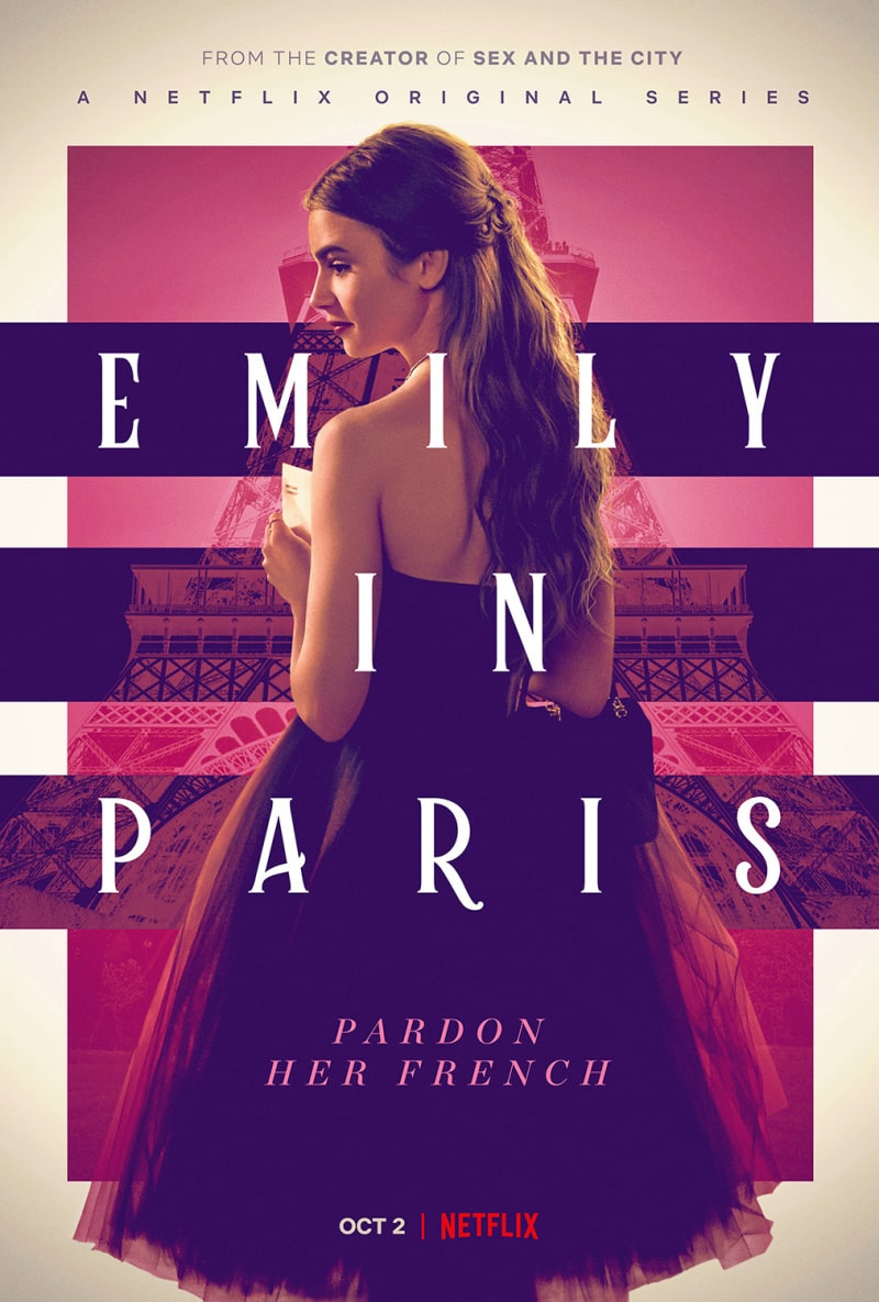 Эмили в Париже (Emily in Paris) (2020) 1 сезон смотреть все эпизоды подряд в 4K или 1080p