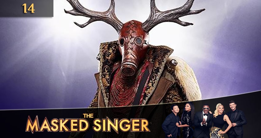Маска (The Masked Singer) (2020) 1 сезон 14 серия смотреть в 4K качестве онлайн