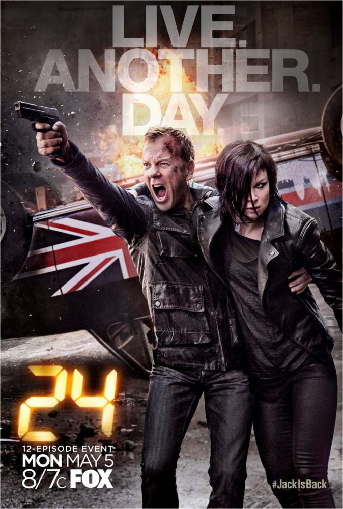 Онлайн-просмотр сериала 24 часа: Проживи еще один день (24: Live Another Day) (2014) 1 сезон в качестве Full HD без рекламы
