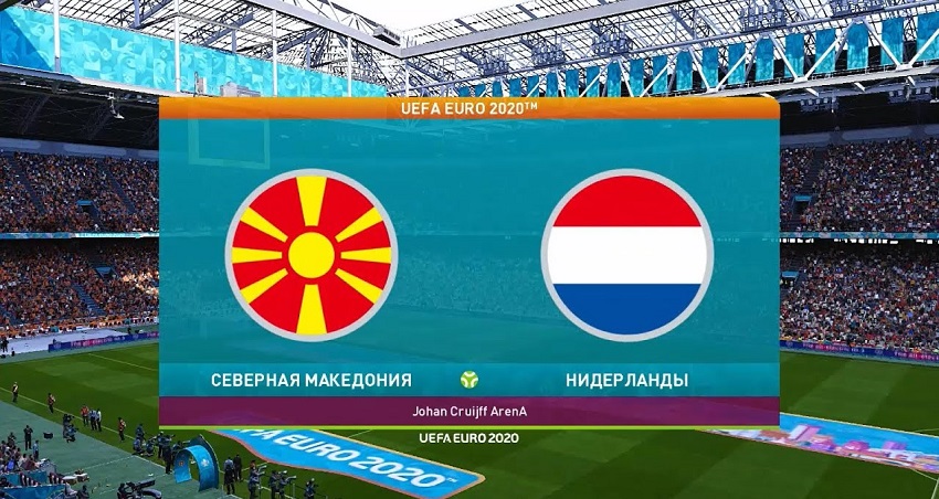 Смотреть фильм Северная Македония - Нидерланды (Евро-2020, Групповая стадия, 21.06.2021) 2 бесплатно