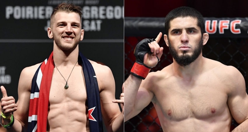 Видео Ислам Махачев VS Дэн Хукер (UFC 267, 30.10.2021 22:00) 2 фильм смотреть