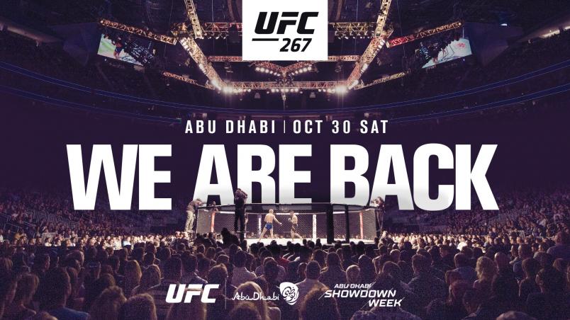 UFC 267 Etihad Arena, Abu Dhabi, United Arab Emirates (30.10.2021 22:00) 2 4k