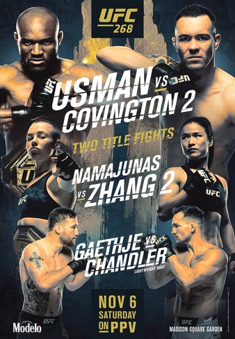 UFC 268 (06.11.2021) 2 (, -) смотреть онлайн