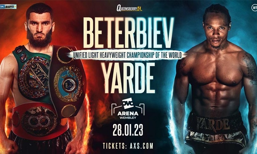 Артур Бетербиев VS Энтони Ярд (WBC, 28.01.2023) 2 смотреть бесплатно полностью