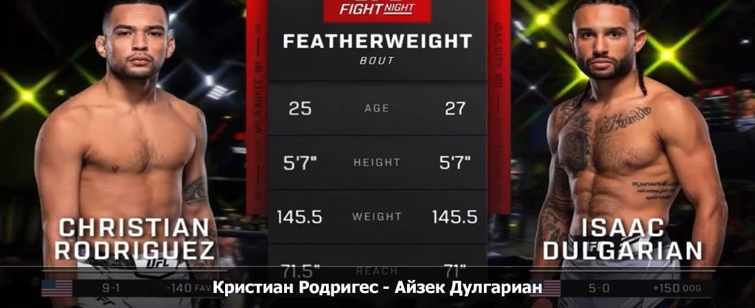 Кристиан Родригес - Айзек Дулгариан (16.03.2024) 2 смотреть онлайн бесплатно лорд