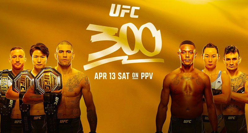 UFC 300: Перейра - Хилл, Гэтжи Холлоуэй, Оливейра Царукян и все бои вечера 14.04.2024 2 смотреть онлайн
