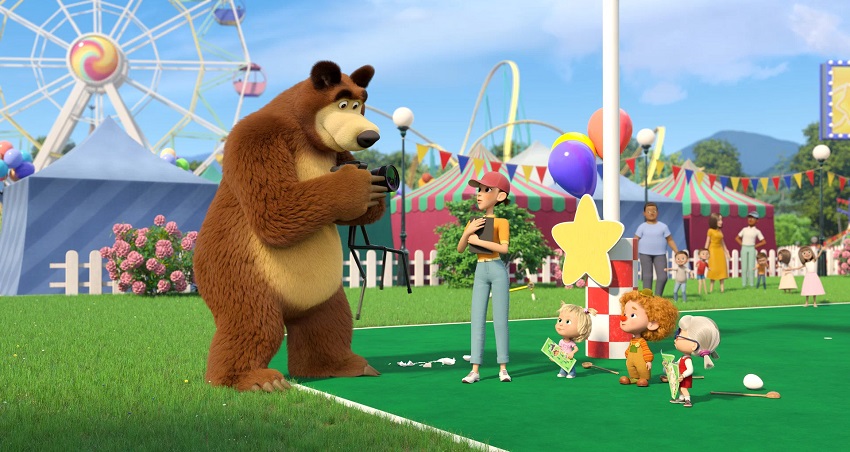 Маша и Медведь в кино: Парк чудес (2024) (2024) смотреть бесплатно в хорошем качестве