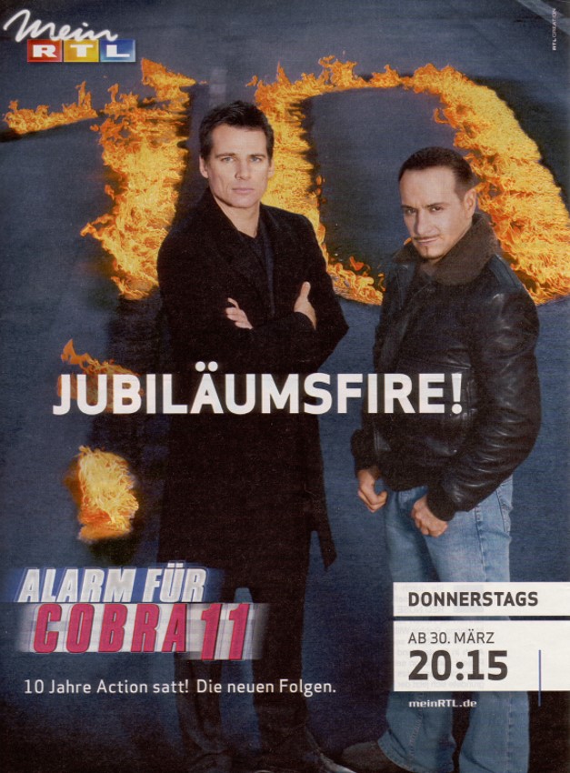 Спецотряд `Кобра` (Alarm fur Cobra 11 - Die Autobahnpolizei) 7-й сезон (1996) смотреть онлайн