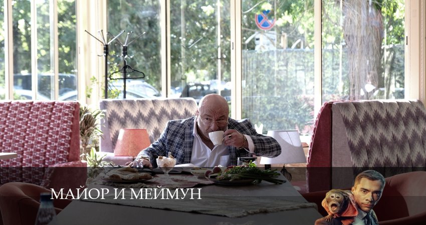 Cмотреть сериал Майор и Меймун 1 сезон 1 серия онлайн бесплатно