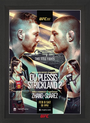 UFC 312 Прямая трансляция (09.02.2025) смотреть онлайн