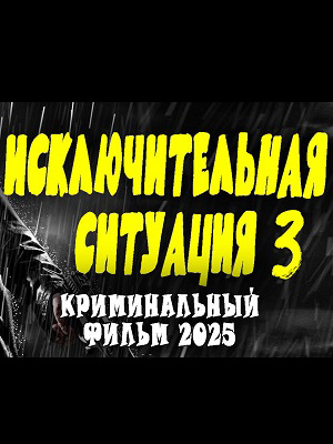 Исключительная ситуация 3 (2025) смотреть фильм онлайн