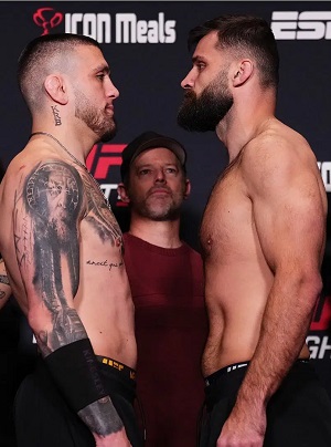 Коди Брендедж - Джулиан Маркес (UFC Fight Night 253, 02.03.2025) (, США) смотреть онлайн