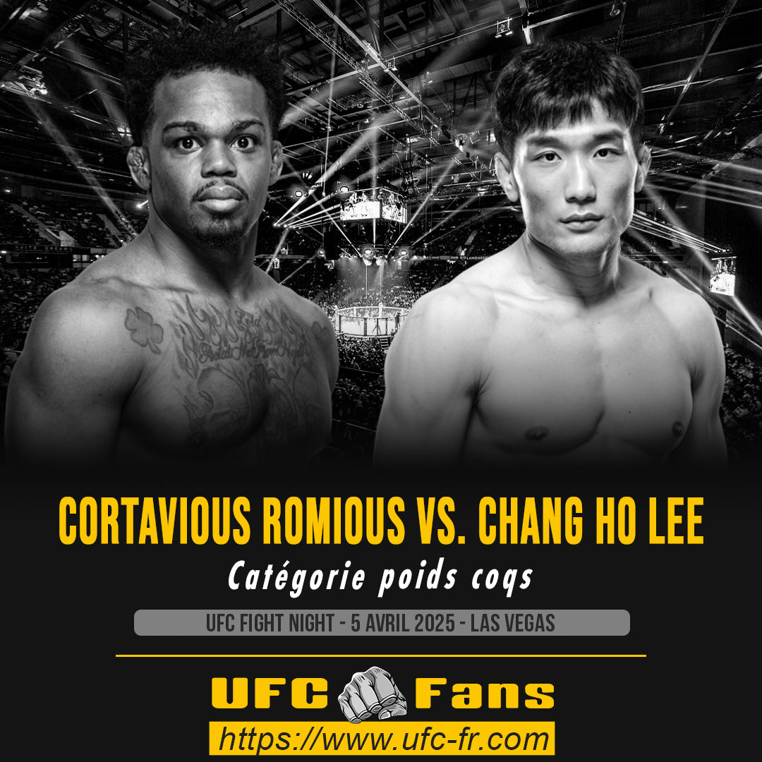 Кортавиус Ромиус - Чан Хо Ли (UFC on ESPN 65/UFC Vegas 105, 06.04.2025) 2 (, США) смотреть фильм онлайн