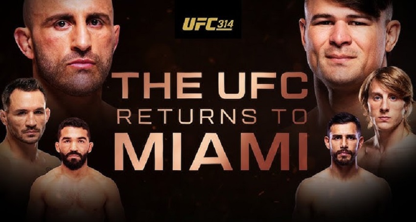Фильм бесплатно без регистрации UFC Fight Night 314: Прямая трансляция (13.04.2025)