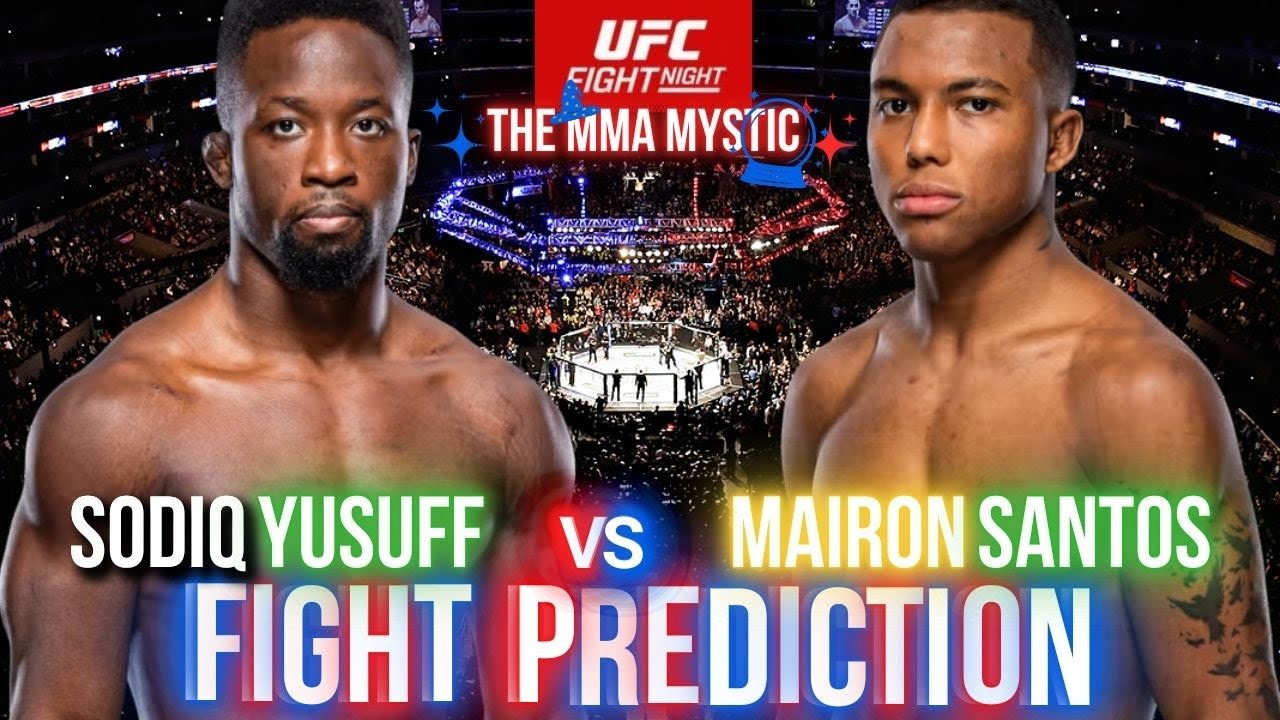 Содик Юсуфф - Майрон Сантос (UFC Fight Night 256, 18.05.2025) сюжет