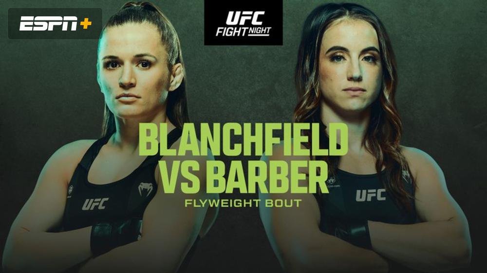 Эрин Блэнчфилд - Мэйси Барбер (UFC on ESPN 68 / UFC Vegas 107. 01.06.2025) 2 смотреть онлайн полностью