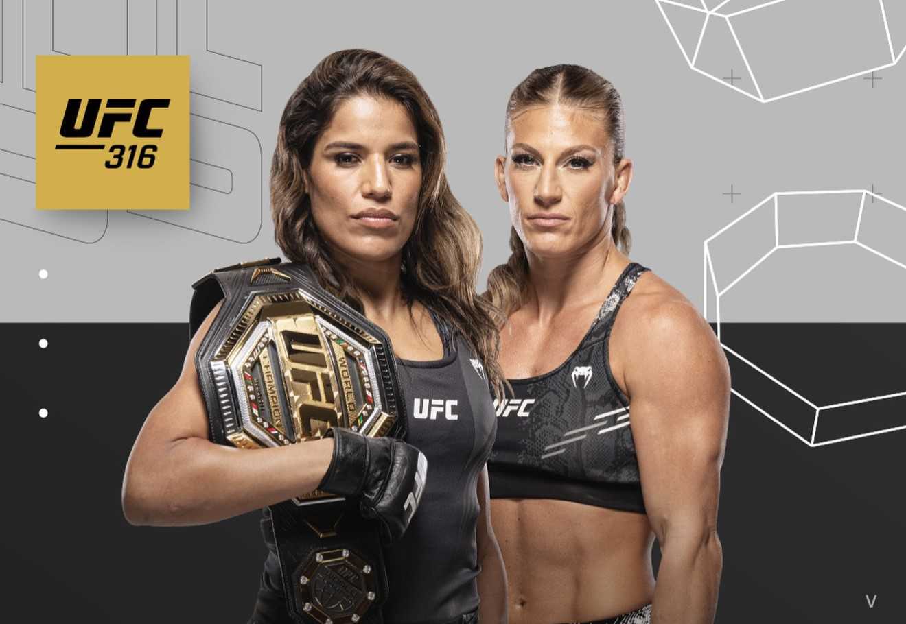 Джулианна Пенья - Кайла Харрисон (UFC 316. 08.06.2025) 2 без подписки