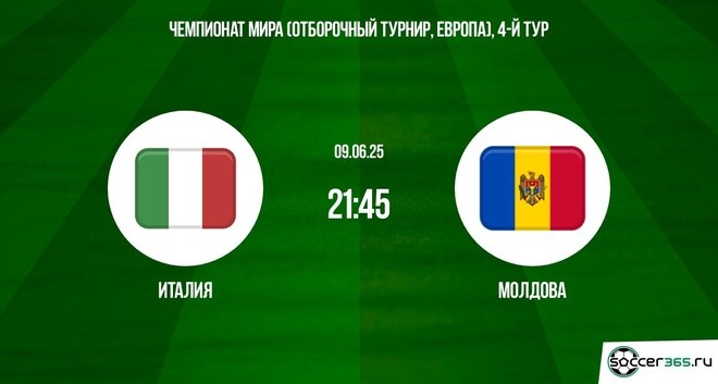Италия - Молдова (ЧМ-2026 - Европа. 4-й тур. 09.06.2025) 2 фильм онлайн бесплатно
