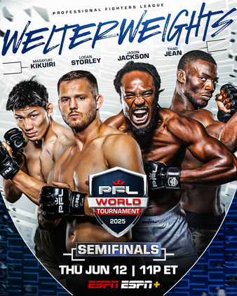 Джейсон Джексон - Тэд Джин (PFL World Tournament 5: Semifinals. 13.06.2025) (, США) смотреть онлайн