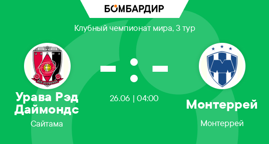 Смотреть фильм Урава Ред Даймондс - Монтеррей (Клубный чемпионат мира - 2025. 3-й тур. 26.06.2025) 2 на иви