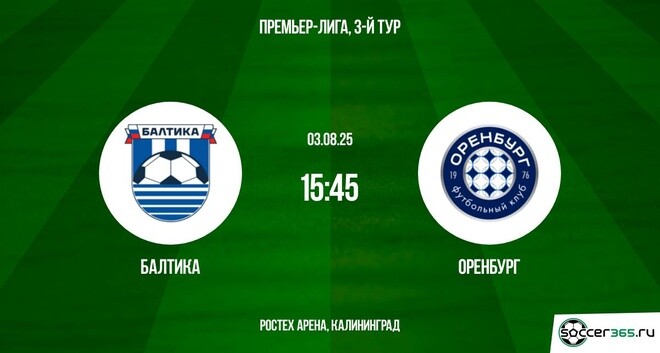 Смотреть фильм Балтика - Оренбург (РПЛ. 3-й тур. 03.08.2025) 2 в тг
