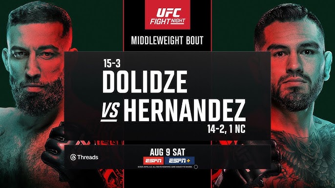 UFC Vegas 109: прямая трансляция (9-10.08.2025) 2 фильм бесплатно на лордфильм