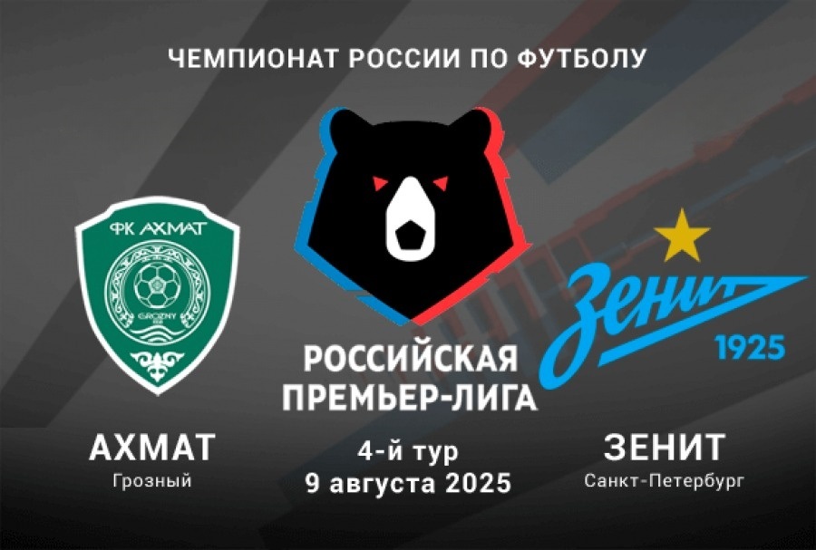 Фильм Ахмат - Зенит (РПЛ. 4-й тур. 09.08.2025) 2 музыка