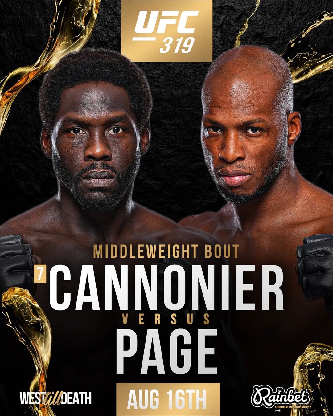 Джаред Каннонье - Майкл Пейдж (UFC 319. 17.08.25) (2025) смотреть онлайн