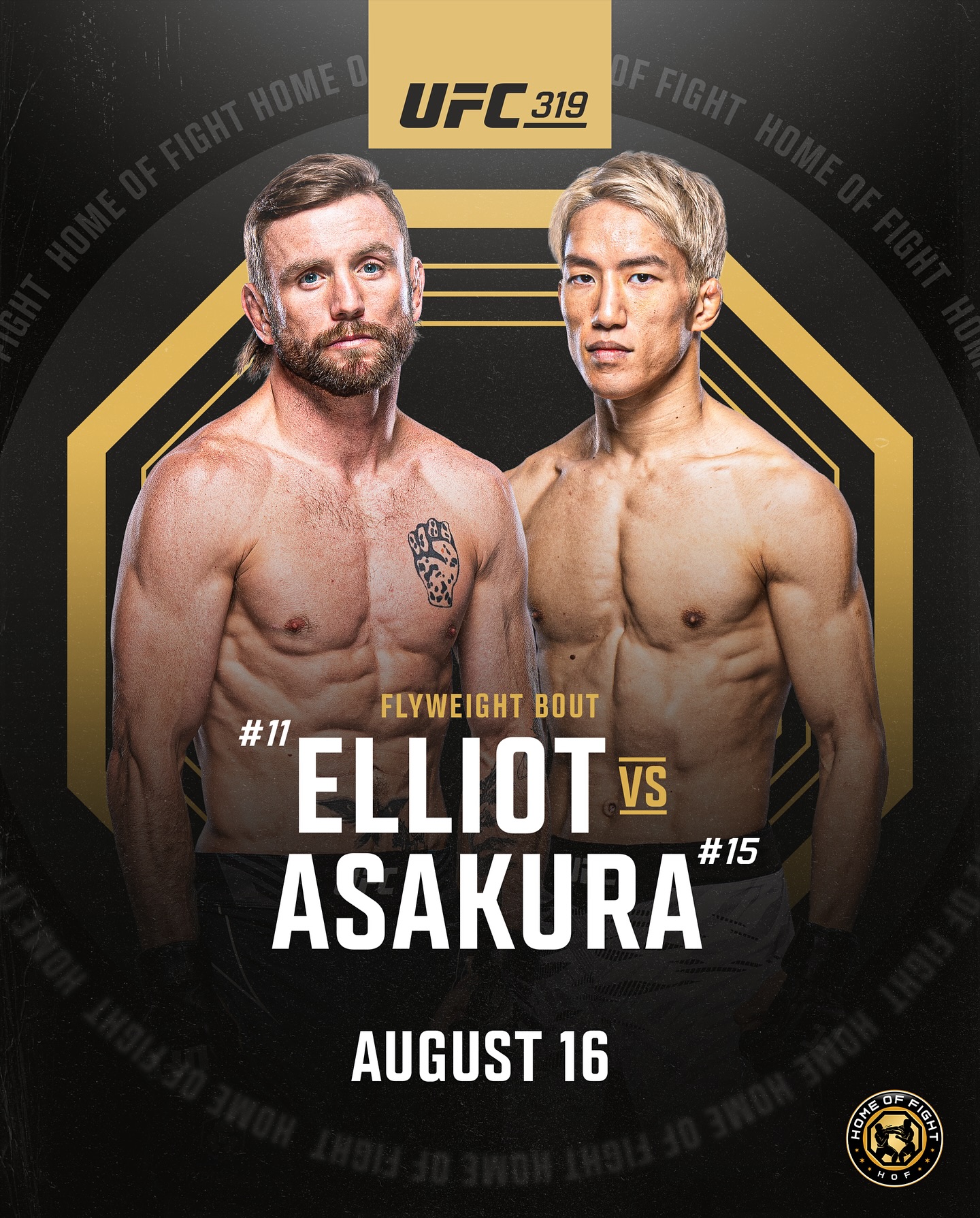 Тим Эллиотт - Кай Асакура (UFC 319. 17.08.25) (2025) смотреть онлайн