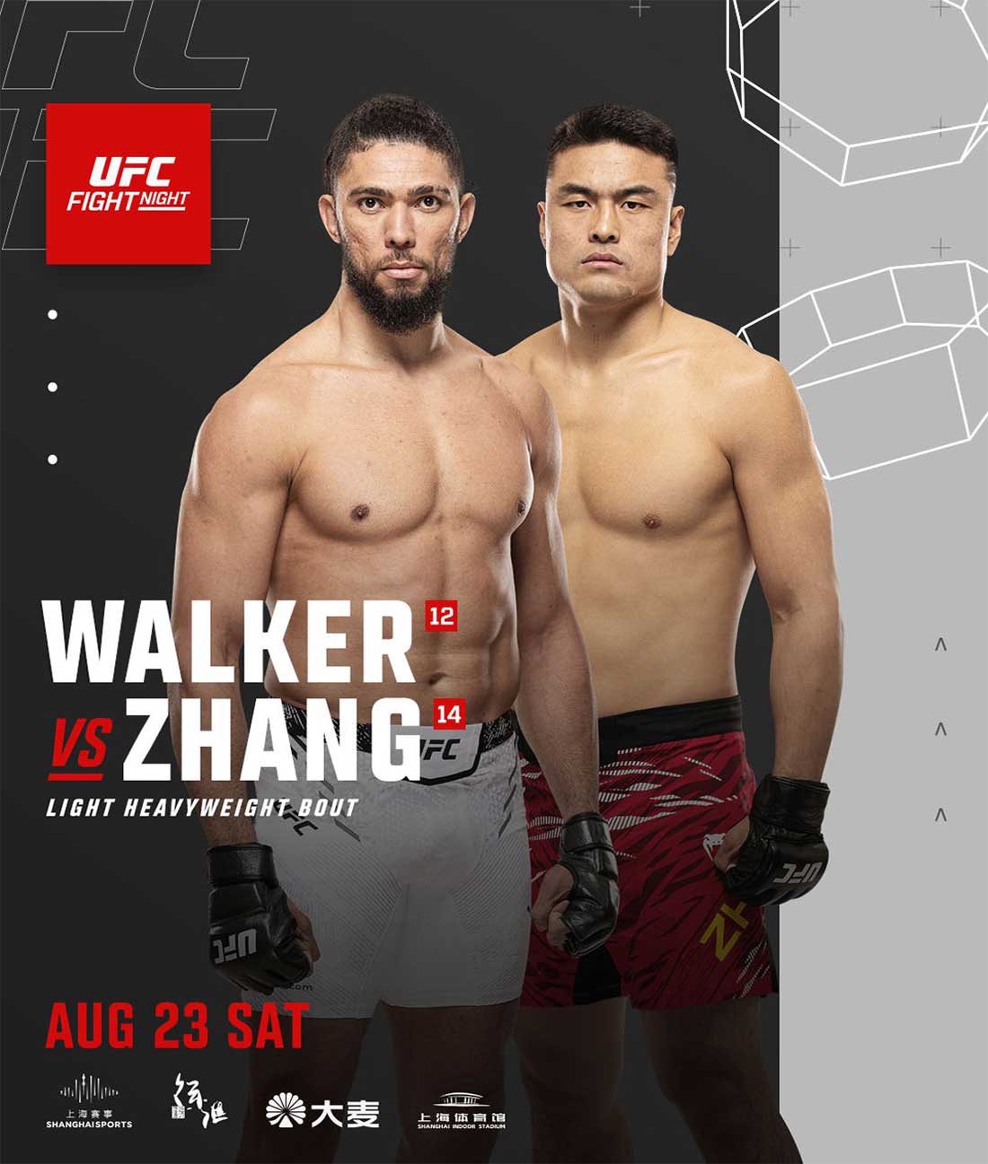 Джонни Уокер - Миньян Чжан (UFC Fight Night 257 / UFC Shanghai. 23.08.2025) 2 смотреть фильм онлайн
