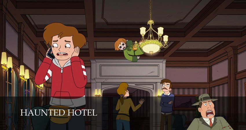 Сериал Отель с привидениями (1 сезон, 5 серия) смотреть онлайн без рекламы