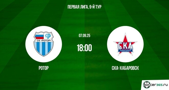 Где можно посмотреть Ротор - СКА-Хабаровск (Лига PARI, 9-й тур. 07.09.2025) 2 бесплатно
