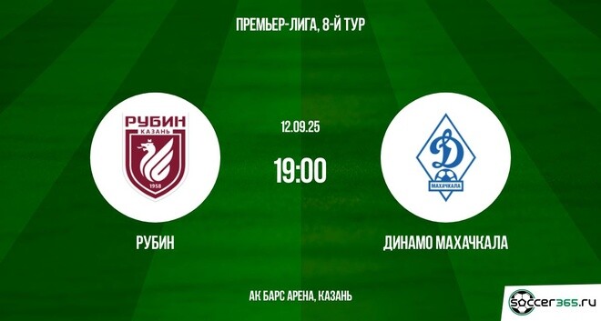 Фильм Рубин - Динамо Мх(РПЛ, 8-й тур. 12.09.2025) 4k