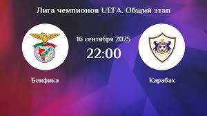 Бенфика - Карабах(Лига чемпионов. 16.09.2025) 2 конец
