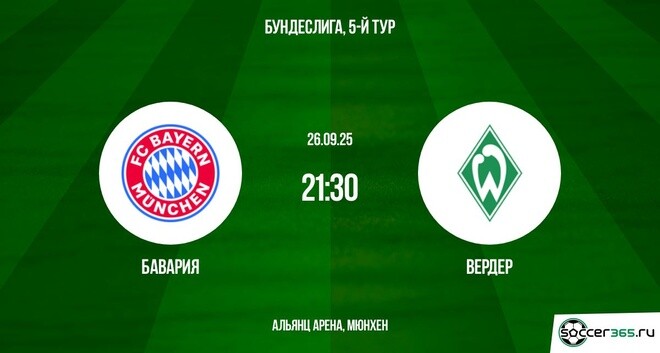 Фильм Бавария - Вердер(Бундеслига. 5-й тур. 26.09.2025) 2 финал