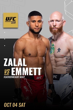 Джош Эмметт - Юссеф Залал (UFC 320 , 05.10.2025) (, США) смотреть фильм онлайн