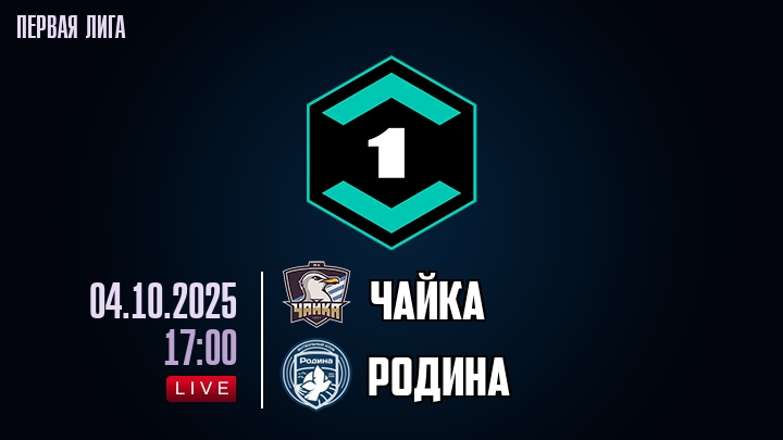 Чайка - Родина(Лига PARI. 04.10.2025) где снимался