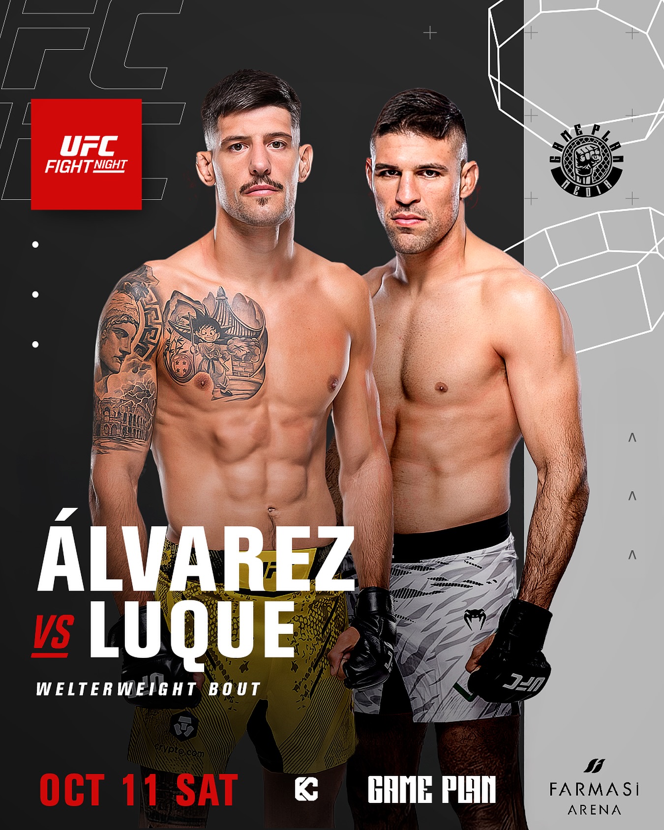 Висенте Луке - Хоэль Альварес UFC Fight Night 261. 11.10.2025 2 смотреть фильм онлайн
