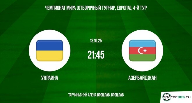 Украина - Азербайджан 13.10.2025 ЧМ-2026 2 фильм видео смотреть