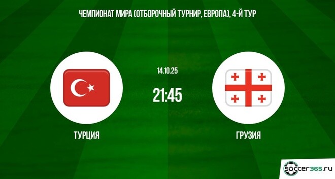 Смотреть фильм Турция - Грузия 14.10.2025 ЧМ-2026 на кинопоиске