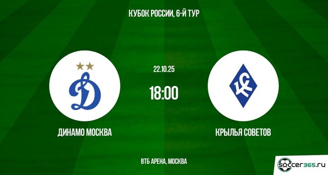 Динамо М - Крылья Советов 22.10.2025 Fonbet 2 на русском языке