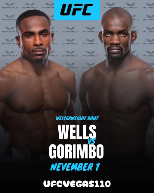 Джереми Уэллс - Темба Горимбо (UFC Fight Night 263, 02.11.2025) (, США) смотреть фильм онлайн