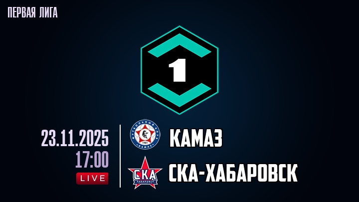 Фильм КАМАЗ - СКА-Хабаровск 23.11.2025 Лига PARI 2 4k