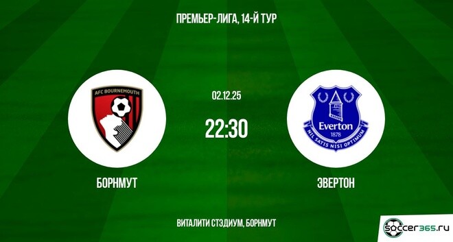 Борнмут - Эвертон 02.12.2025 АПЛ 2 класс литературное