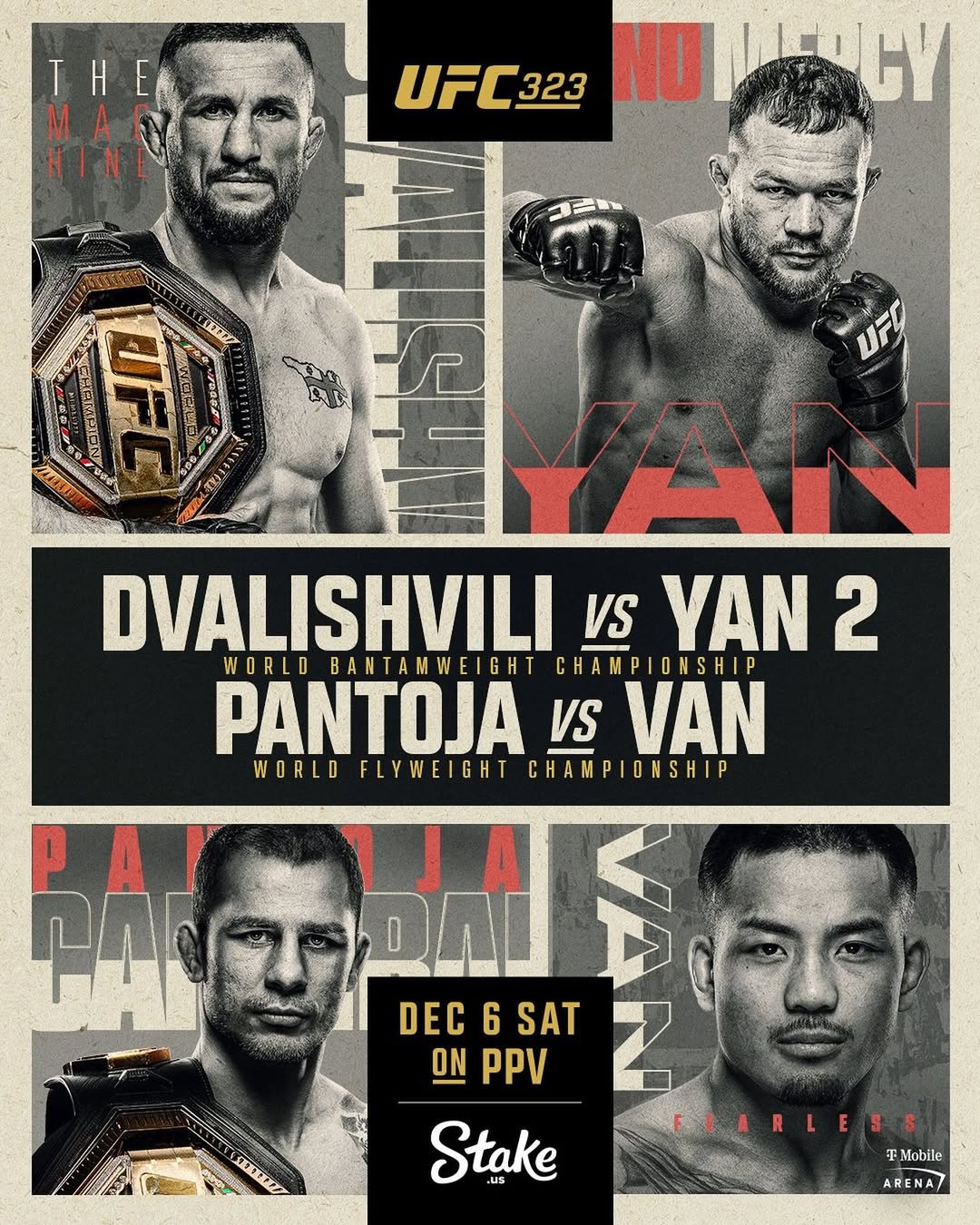 UFC 323: Прямая трансляция (07.12.2025) 2 смотреть онлайн