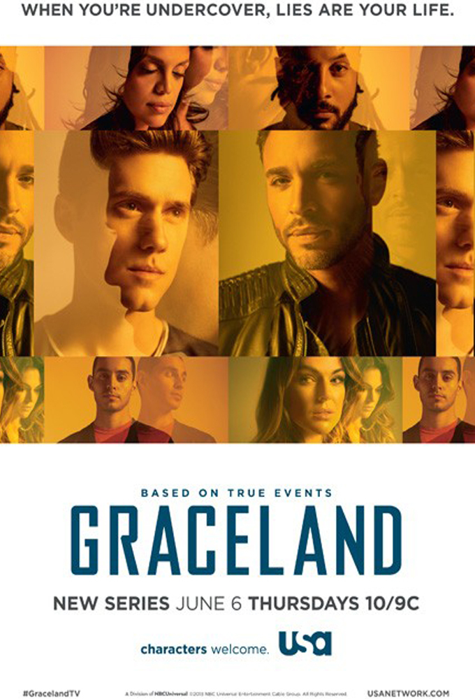 Грейсленд (Graceland) 3 сезон (2013) смотреть сериал онлайн