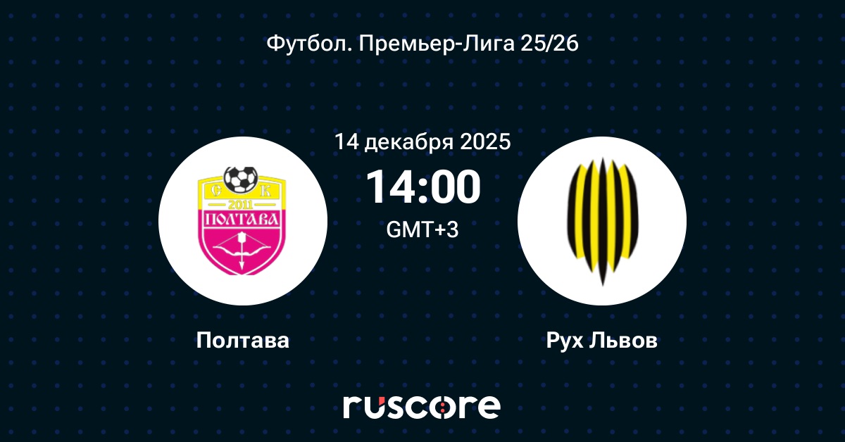 Полтава - Рух В 14.12.2025 УПЛ 2 фильм года